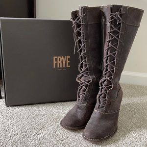 Frye Villager Lace Vintage Boots